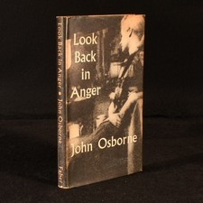 1957 Look Back in Anger A Play in Three Acts by John Osborne First Edition Fi...