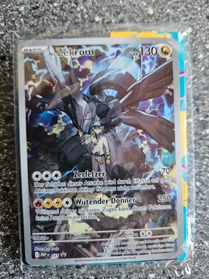 Ns Zekrom MEP 031 Black Star Promo Pokemon Karte Sealed - Near Mint
