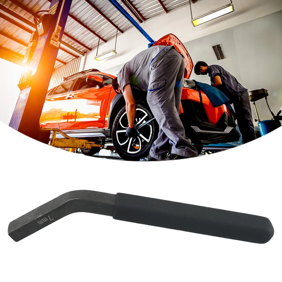 Brake Adjustment Tool Black Non-slip PVC Handle Longer Service Life Correct Lash - Image 2 of 4