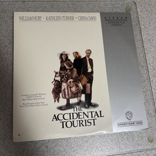 The Accidental Tourist Laserdisc 2 Disc Set Extended Play Warner Home Video