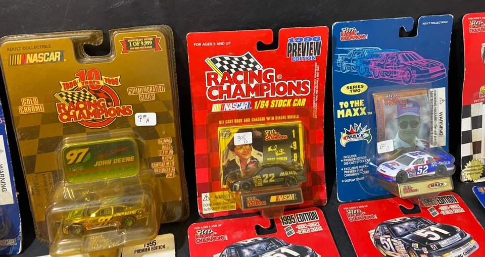 Nascar 1:64 diecast 28 stock cars w/ ACTION 1:24 Jeff Gordon fun lot! - Image 3 of 4