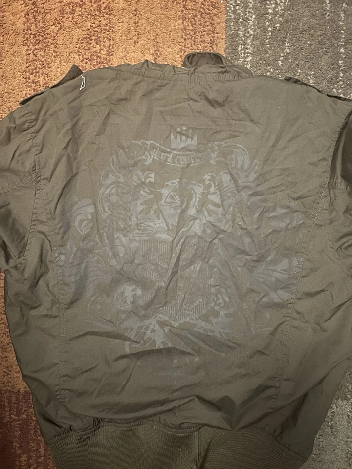 Chaqueta Live Mechanics Hombre Mediana Moto Victory Is Certain Foto 3 de 4