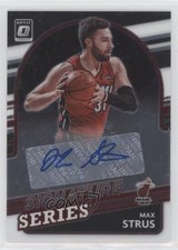 2021-22 Panini Donruss Optic Signature Series Max Strus #SS-MSR Auto 0r4
