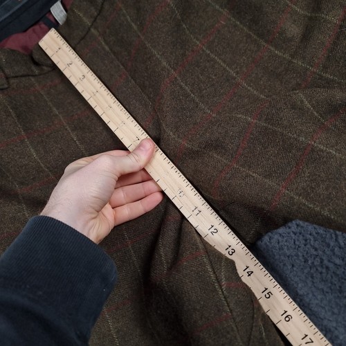LAKSEN Trousers Mens 40 Green 100% Wool Tweed Goretex Shooting Breeks Plus Fours - Picture 10 of 17