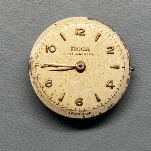 Vintage Doxa ETA 1311 Ladies Watch Movement. Doxa Dial. For repair