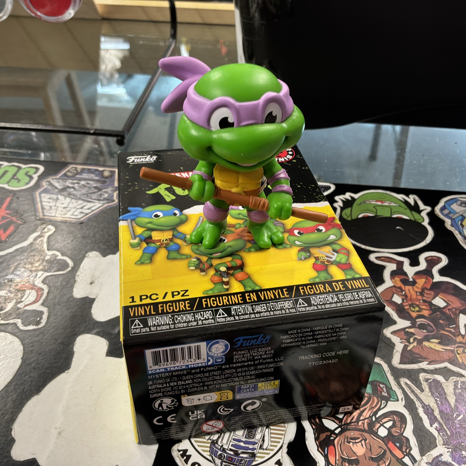 Funko TMNT Mystery Mini Figure 1/6 DONATELLO 2023 Ninja Turtles