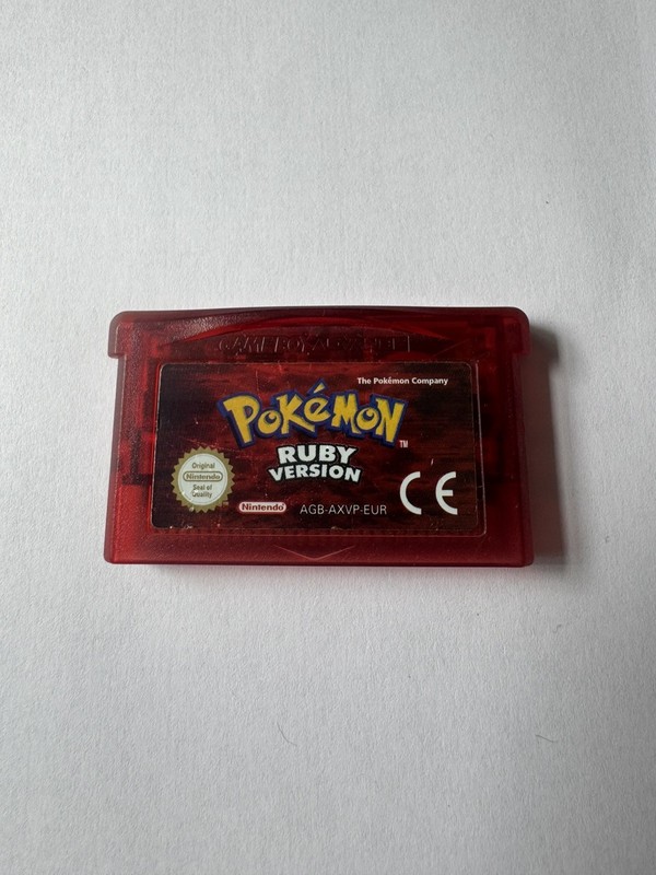 Pokemon: Ruby Version (Nintendo Game Boy Advance, 2003)