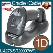 Zebra Symbol LI4278-SR20007WR Wireless Handheld Barcode Scanner W/USB Cable US