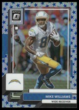 Mike Williams 2022 Donruss Optic #111 Stars Los Angeles Chargers