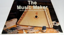 The Music Maker Melody Harp - Award Winning Lap Harp/Zither with 12 Song Sheets 
