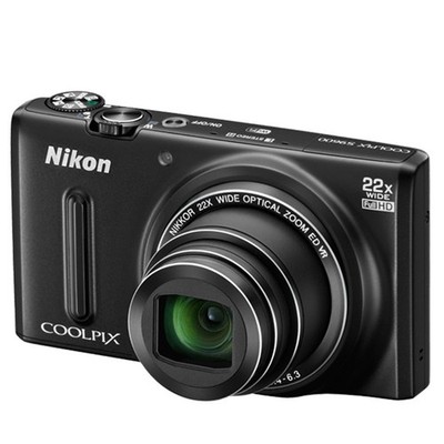 Nikon COOLPIX S9600 Digital Camera 16 MP 22x Optical Zoom Black