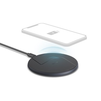 Hama Wireless Charger QI-Ladepad Schnellladegerät Ladestation 15W, LED, kabellos