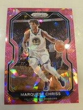2020 Panini Prizm Marquese Chriss Pink Ice Prizm 177 MINT