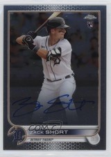 2022 Topps Chrome Rookie Auto Zack Short #RA-ZS Auto tm7