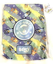 Build A Bear Workshop Bluey Friends Toy Bear Carrier Bag Backpack Bluey NWT