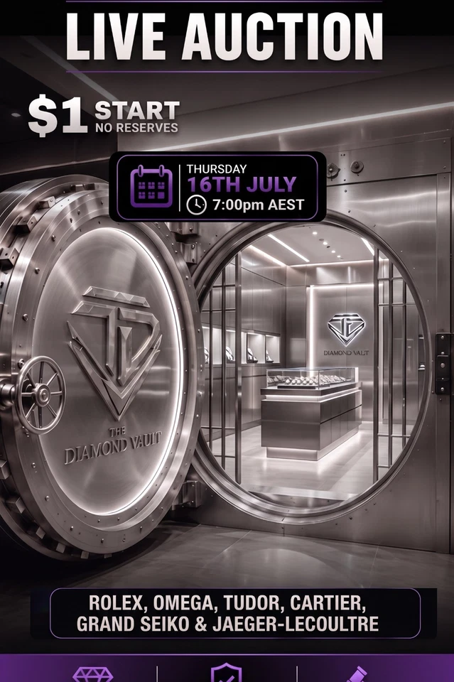 🔓 Inside The Vault | No Reserve $1 Luxury Watch Auction | Penny Drops