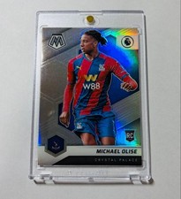 Panini Mosaic Michael Olise Rookie Silver Card Bayern Munich Soccer EX. rookie card picture