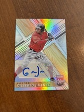 Gilberto Jimenez 2019 Panini Elite Extra Auto #163 Boston Red Sox Rockers