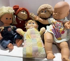 Vintage Doll Lot Berjusa Spain Tonka Glow Baby Cabbage Patch Style Dolls