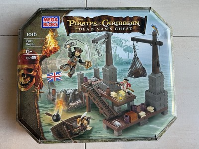 MEGA BLOKS PIRATES OF THE CARIBBEAN  PORT ROYAL FIGURE SET 1016 PYRATES