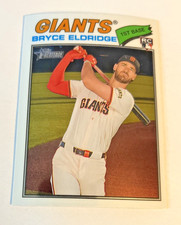 2026 Topps Heritage BRYCE ELDRIDGE RC Rookie Chrome #310 GIANTS
