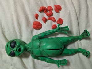 1997 Alien Anatomy Autopsy Game by R Marino 14” Alien And Organs