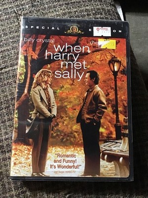 WHEN HARRY MET SALLY 1989 DVD BRAND NEW MGM PRINT MEG RYAN BILLY CRYSTAL