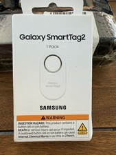 Samsung Galaxy SmartTag2 Bluetooth Tracker GPS  White  NEW   SEALED