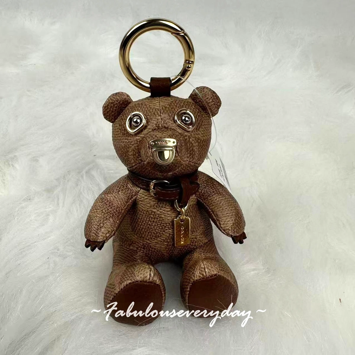 Coach Leather Bear Key Chains, Rings & Finders for Women for sale