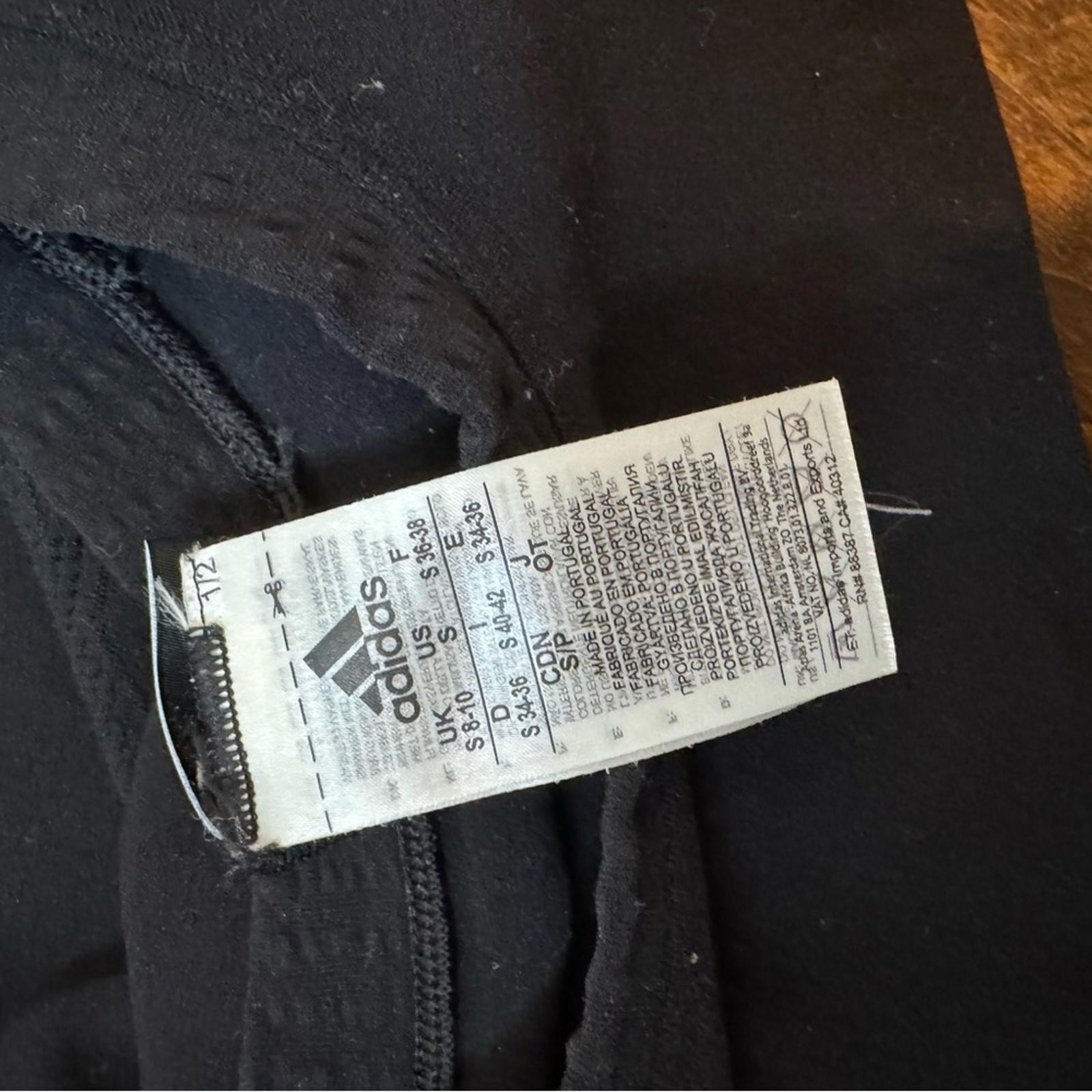 Adidas Wanderlust Black Seamless Crop Tank Top Size S thumbnail 8