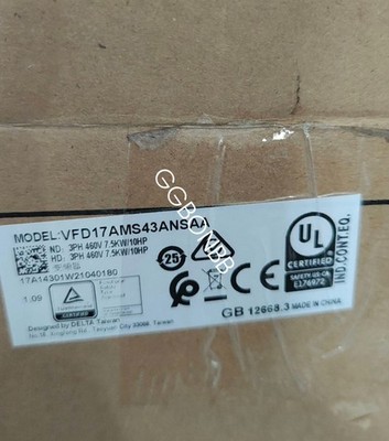 New Delta VFD17AMS43ANSAA Frequency Converter  DHL or fedex or UPS