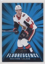 2018-19 Upper Deck Fluorescence Blue 43/50 Max Lajoie Maxime Lajoie #F-31 02yk