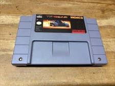 Top Gear SNES Super Nintendo Authentic Tested Fast Shipping