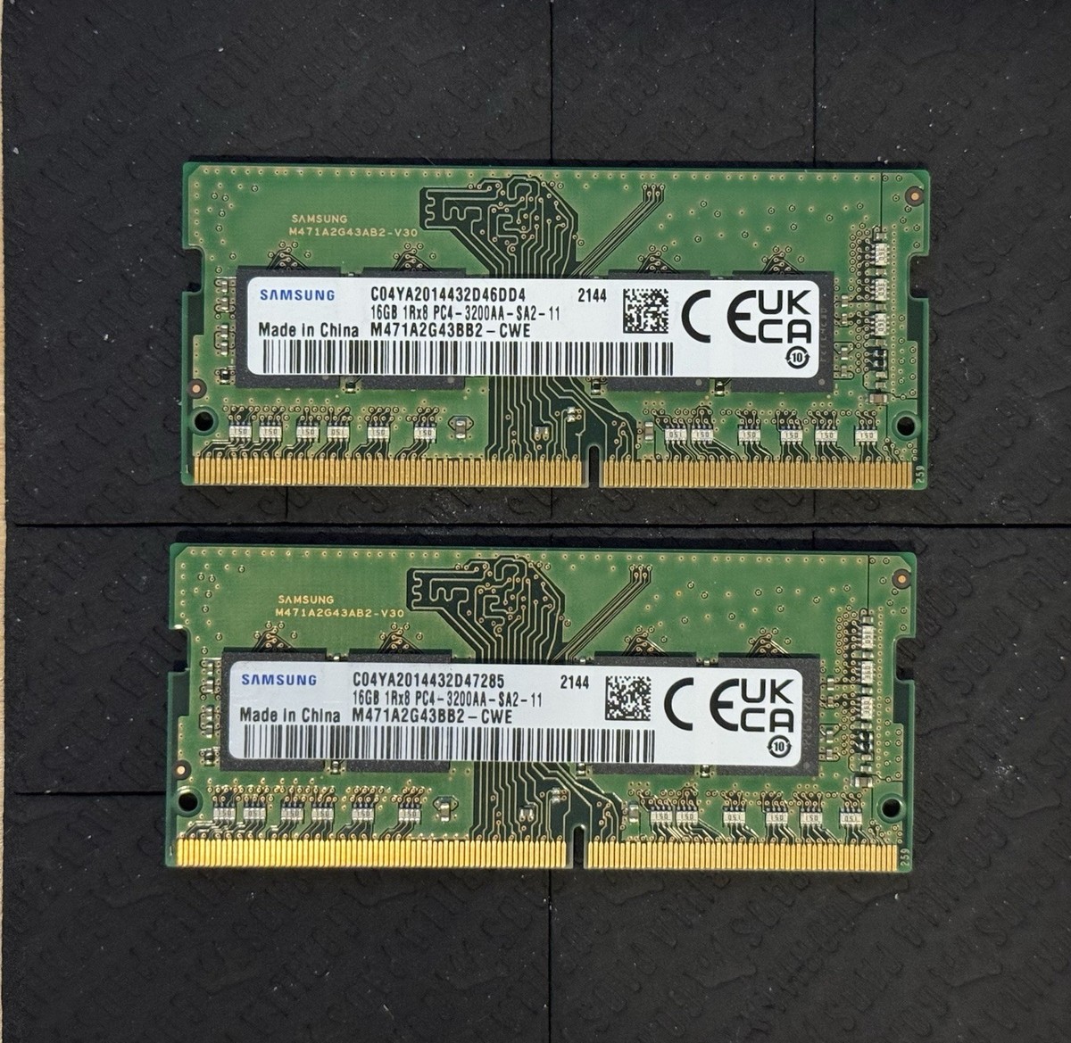 Samsung 32GB (2x16GB) DDR4 - 3200MHZ SODIMM Laptop RAM | eBay