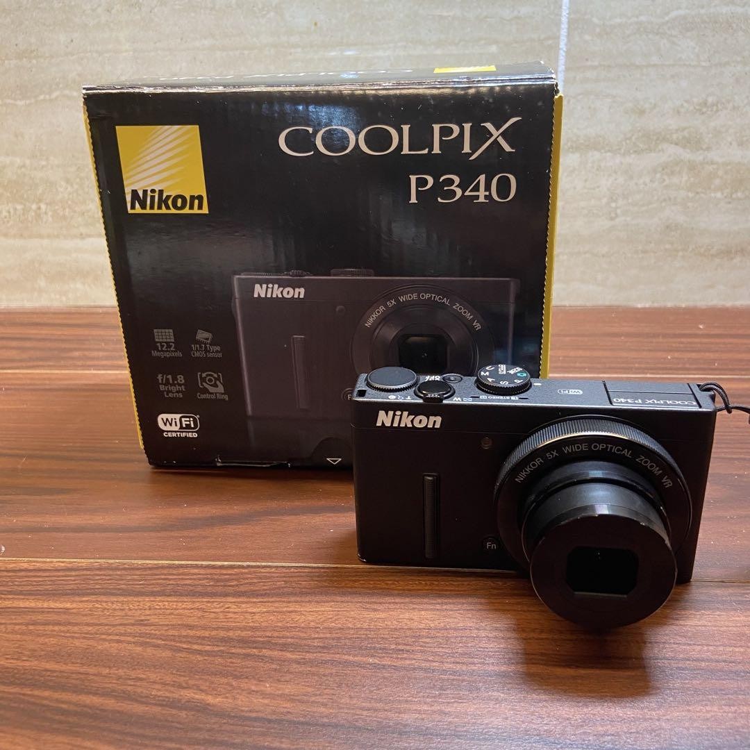 【美品】Nikon COOLPIX P340 Amazon.com : Nikon Coolpix P340 12.2 Mp Wi-fi Cmos Digital