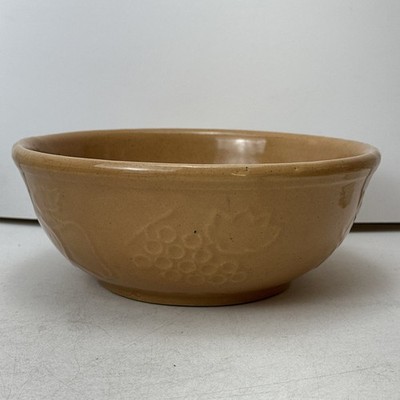 Ceramic Mixing Bowl Advertising Farmer s Co-Op Elevator Co Hannah North Dakota