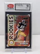 2000 Topps Finest - Rookies Plaxico Burress #131 /2400 (RC) SCDA 10 Gem Mint