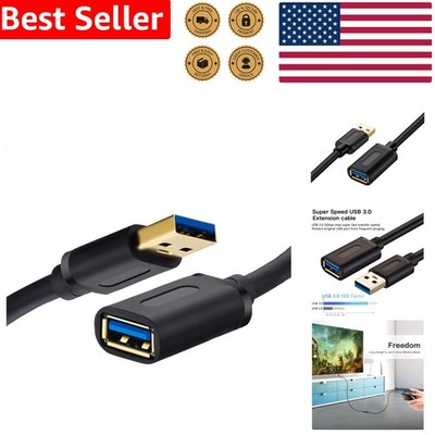 USB 3.0 Extender Cable 3 Foot SuperSpeed Data Transfer for Peripherals