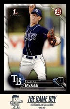 2016 Bowman Draft #BD-28 Easton McGee Tampa Bay Rays