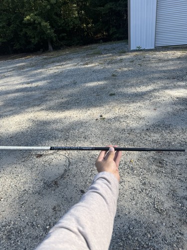 Black PVD Straight Tip Shaft 0.390. Suitable for Scotty