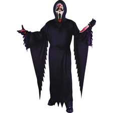 Fun World Adult Bleeding Ghost Face Costume Standard