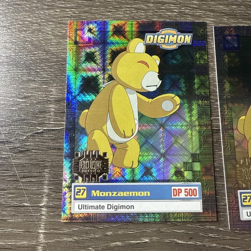 Monzarmon Digimon | U2 Of 8 | 1999 GOLD EXCLUSIVE SET - Picture 2 of 4
