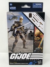 G.I. Joe Classified Series Desert Commando SNAKE EYES 6    Figure  92 New
