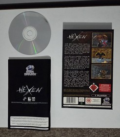 CIB, PAL, Hexen Sega Saturn, Very Good Condition