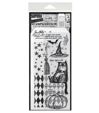 Tim Holtz Mixed-Media Stamps  Stencil-Set 25