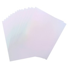 11.4"x8.3" Hot Foil Paper Hot Stamping Transfer Paper Sheet of 30 Laser Silver 
