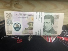 Honduras 20 Lempiras  Consecutive Series UNC  Polymer (Primera Firma)