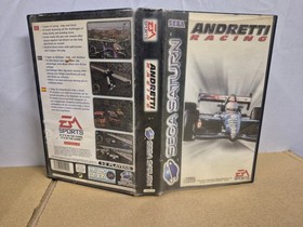 Andretti Racing Sega Saturn Spiel mit Handbuch PAL