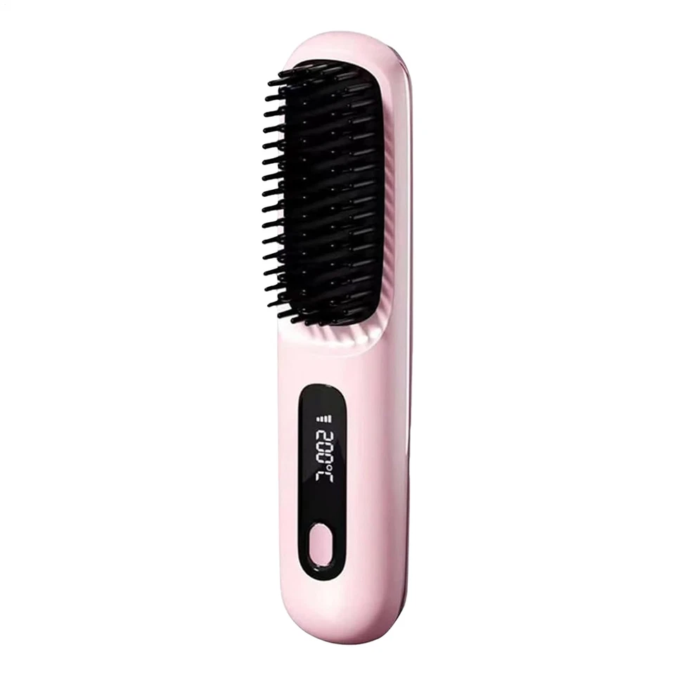 Nuevo cepillo alisador portátil Numoya 2025 Go Brush Pro para cabello corto Foto 4 de 4