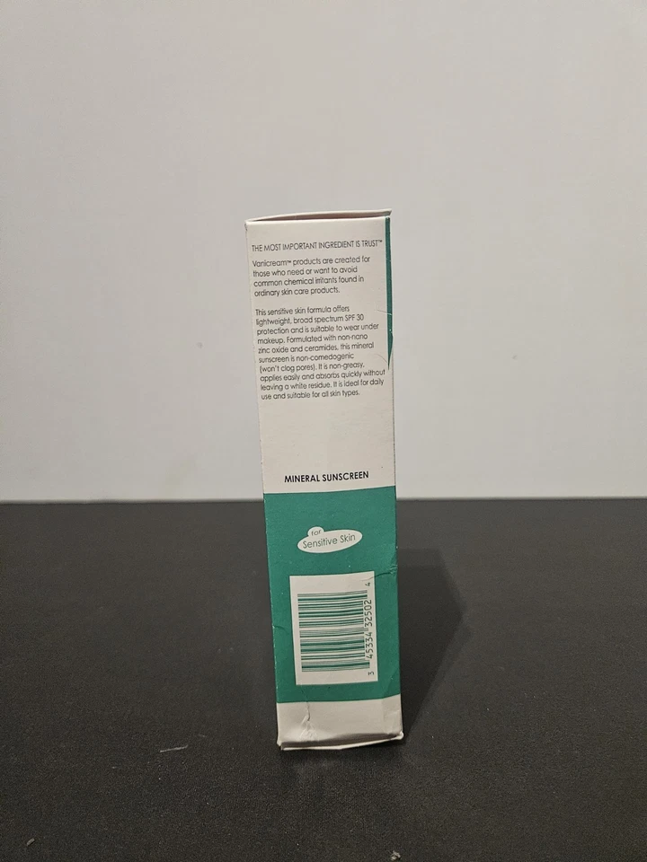 Crema hidratante facial Vanicream SPF30 para piel sensible 2,5 oz./71 g ENVÍO RÁPIDO GRATUITO Foto 2 de 4